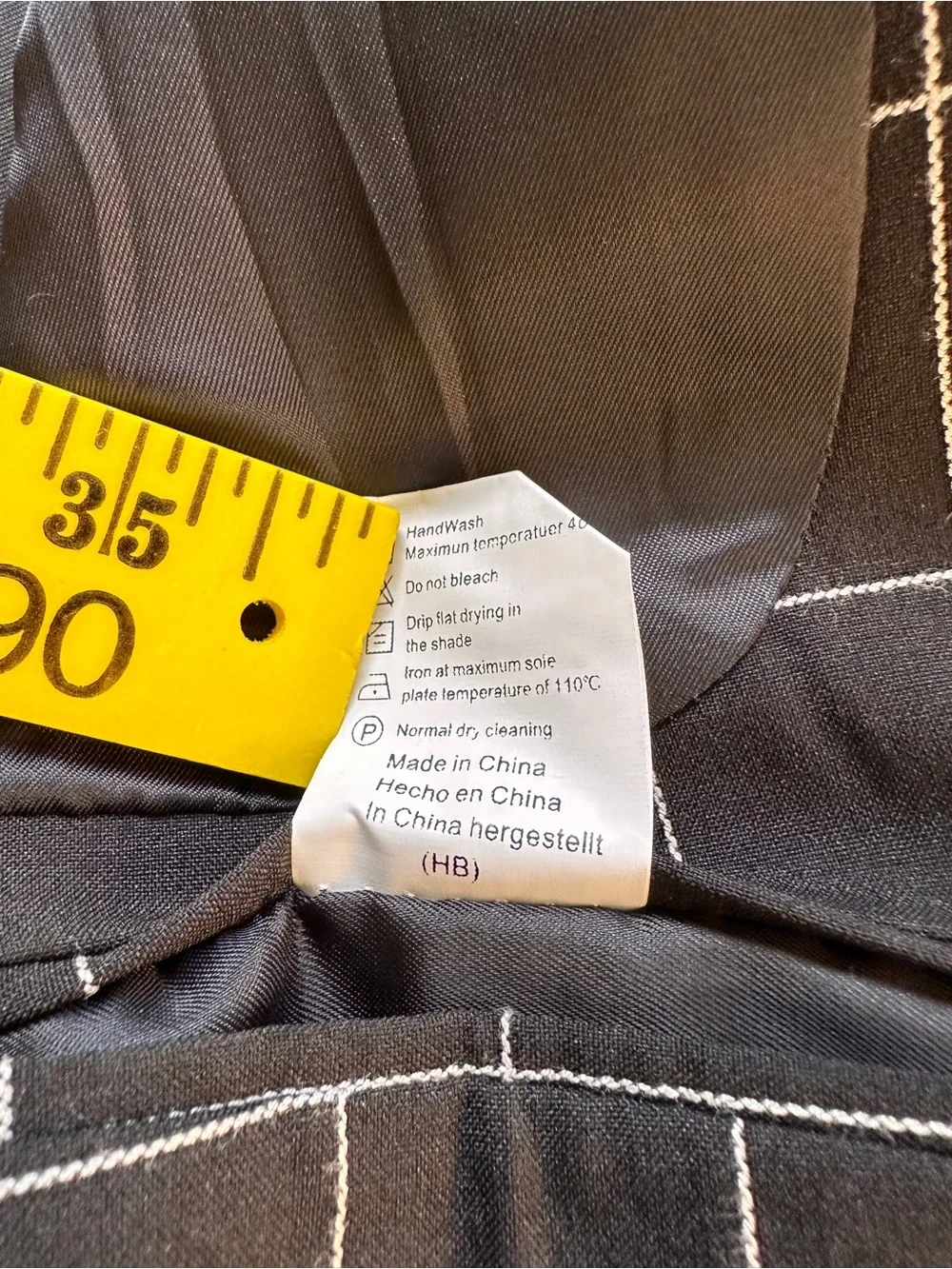 Coofandy men’s white and black plaid blazer jacket NWT size S